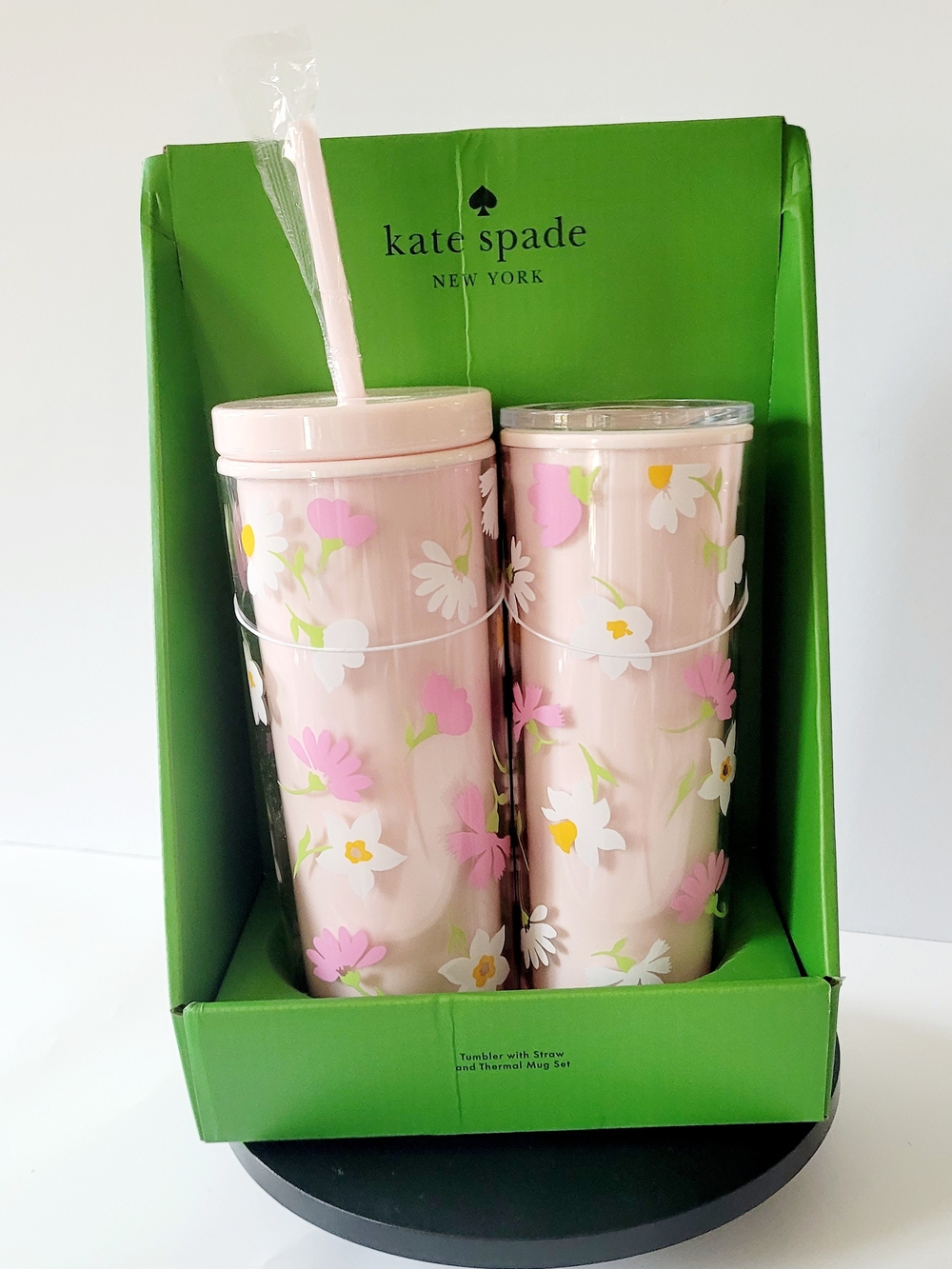 Kate Spade Floral Waltz  Tumbler Duo Set